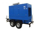 ССМ ЭД-75-Т400-2РПМ2 (Marelli) в погодозащитном кожухе на шасси с АВР