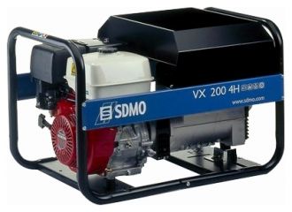 Бензиновый генератор SDMO VX200/4H