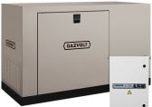 Газовый генератор Gazvolt 200T32 в кожухе с АВР