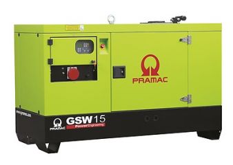 Дизельный генератор Pramac GSW 15 P 380V