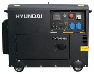 Дизельный генератор Hyundai DHY 6000SE