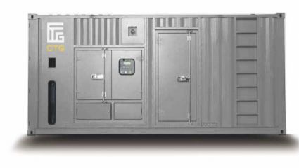 Дизельный генератор CTG 1250B в кожухе с АВР