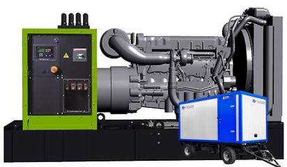 Дизельный генератор Pramac GSW 720 P 400V