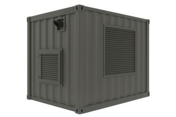 Дизельный генератор MGE P640YI в контейнере с АВР